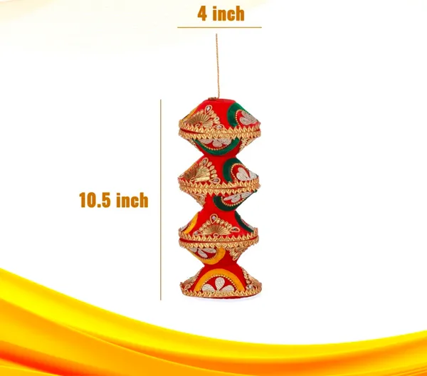 Metal_Fabric_Festive_Embroidered_Diya_Stand