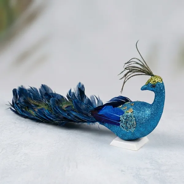 Plastic_Glitter_Blue_Peacock_Feather_Decorative_Showpiece