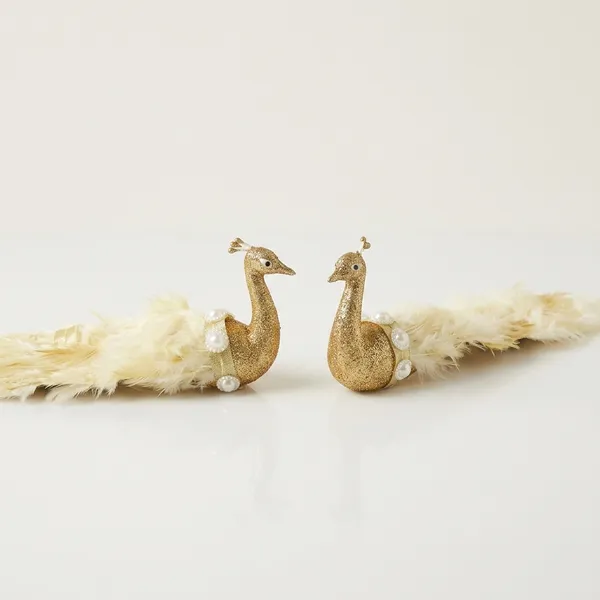 Plastic_Feather_Glitter_Golden_Peacock_Decorative_Showpiece_Set_Of_2
