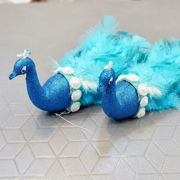 Plastic_Blue_Glitter_Peacock_Feather_Tail_Showpiece_-_Set_Of_2