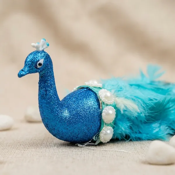 Plastic_Blue_Glitter_Peacock_Feather_Tail_Showpiece_-_Set_Of_2