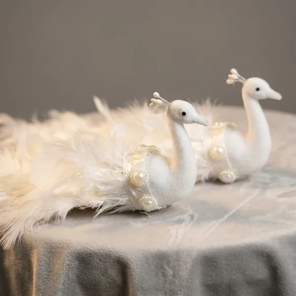 Silk_Fabric_Festive_Peacock_Decorative_Showpiece_Set_Of_2
