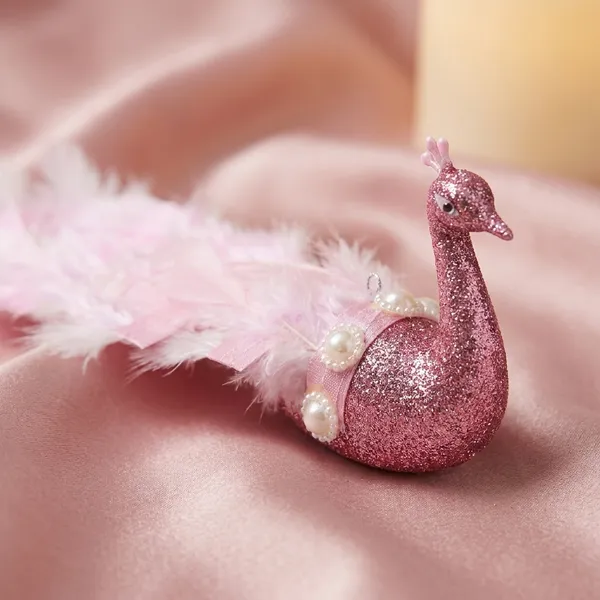 Plastic_Festive_Glitter_Peacock_Christmas_Ornament_Set_Of_2