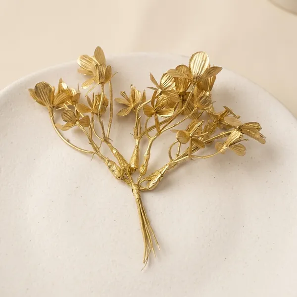 Metallic_Fabric_Golden_Artificial_Flower_Bunch