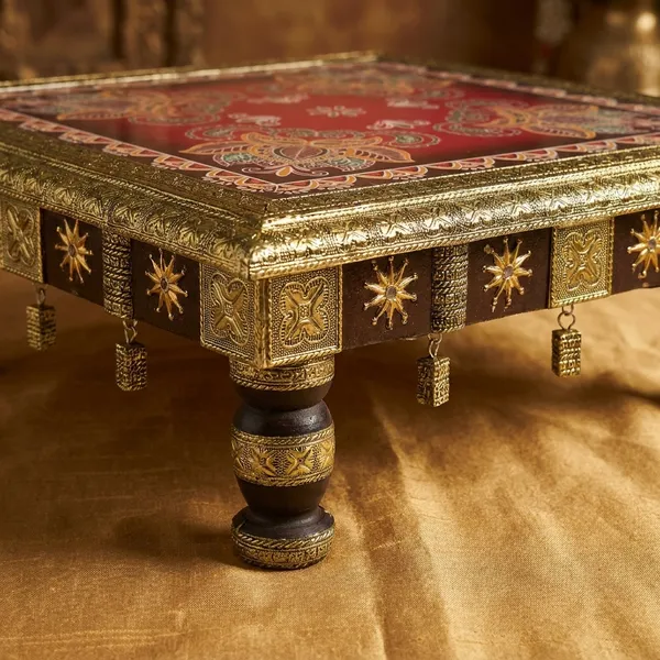 Wood_Embroidered_Floral_Chowki