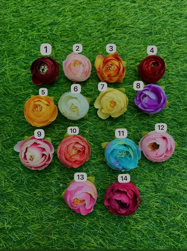 Silk_Multicolor_Ranunculus_Artificial_Flower_Heads