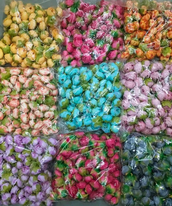 Silk_Multicolor_Ranunculus_Artificial_Flower_Heads