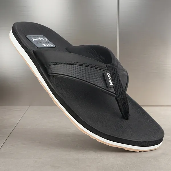 Black_Synthetic_Leather_Flip_Flops_for_Men