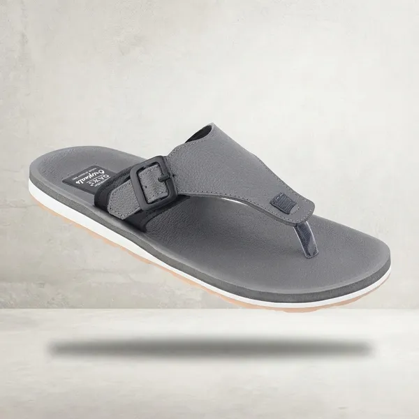 Grey_Dual_Tone_Buckle_Strap_Flip_Flops_for_Men
