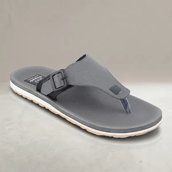 Grey_Dual_Tone_Buckle_Strap_Flip_Flops_for_Men