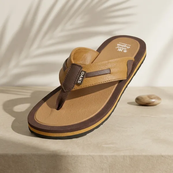 Brown_Tan_Synthetic_Leather_Flip_Flops_for_Men