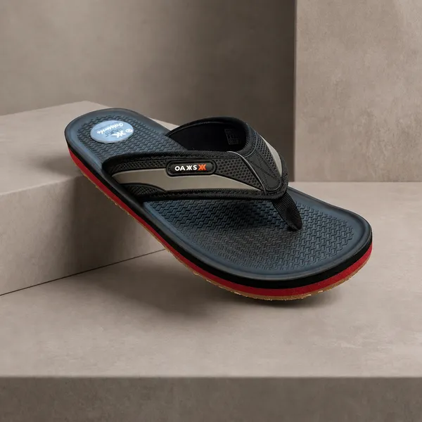 Black_Red_Textured_Flip_Flops_for_Men_by_OAXS