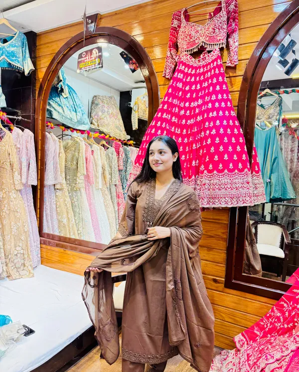Elegant_Chocolate_Brown_Embroidered_3-Piece_Suit_Set_with_Dupatta