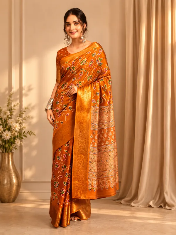 Mustard_Patola_Saree_with_Rich_Zari_Border