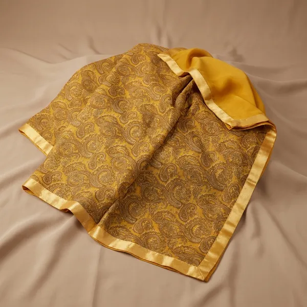 Stunning_Yellow_Leena_Chiffon_Saree