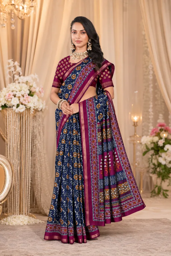Royal_Blue_&_Magenta_Designer_Saree_–_Premium_Ethnic_Elegance