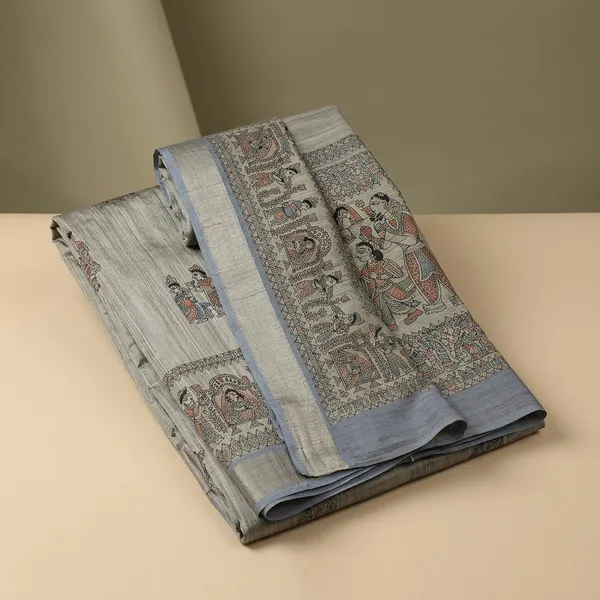 Classic_Grey_Kalamkari_Elegance_Saree