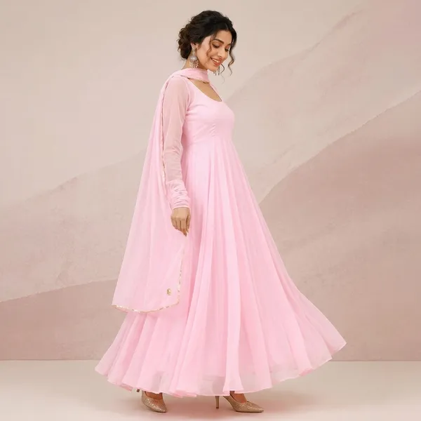 Baby_Pink_Georgette_Flared_Anarkali_Kurta_Set_for_Women