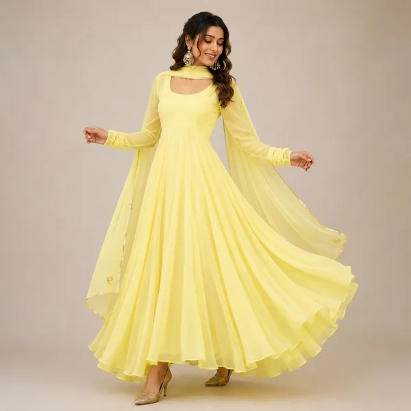 Yellow_Georgette_Flared_Anarkali_Dress_for_Women