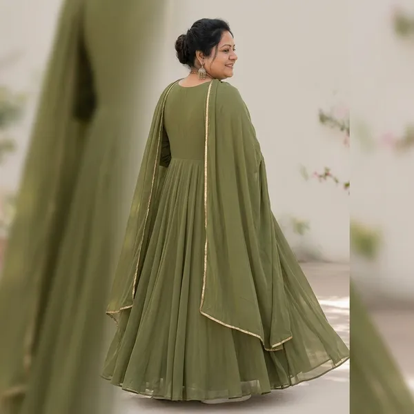 Olive_Green_Georgette_Flared_Anarkali_Dress_for_Women
