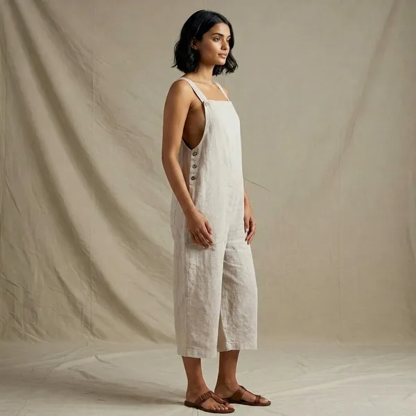 White_Linen_Sleeveless_Wide_Leg_Jumpsuit_for_Women