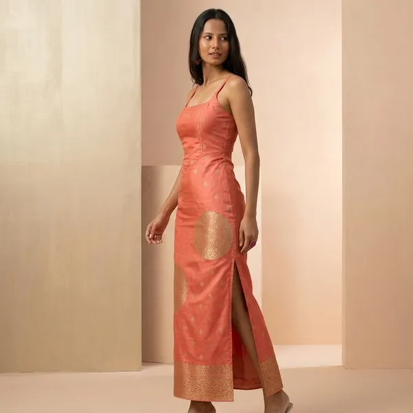 Coral_Silk_Festive_Maxi_Dress_for_Women