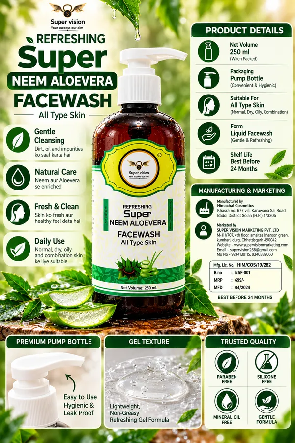 Super_Vision_Neem_Aloe_Vera_Refreshing_Face_Wash_All_Skin_Types