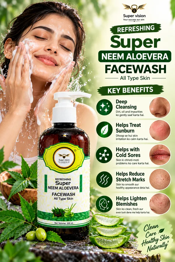 Super_Vision_Neem_Aloe_Vera_Refreshing_Face_Wash_All_Skin_Types