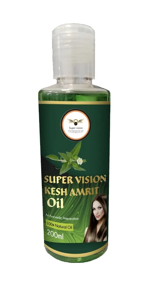 Super_Vision_Kesh_Amrit_Bhringraj_Amla_Ayurvedic_Hair_Growth_Oil_And_Green_Apple_Aloe_Vera_Jojoba_Nourishing_Hair_Cleansing_Shampoo