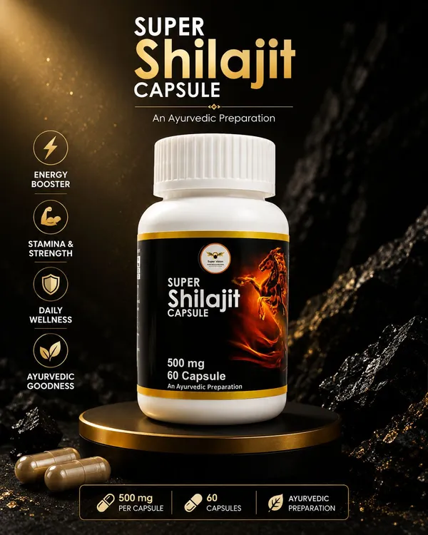 Super_Shilajit_Capsule_500mg_|_60_Capsules_|_Ayurvedic_Wellness_Supplement