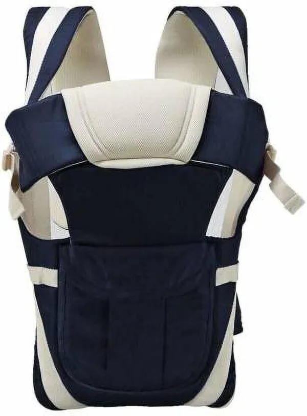 Auctimo_4-In-1_Adjustable_Baby_Carrier_Cum_Kangaroo_Bag/Honeycomb_Texture_Baby_Carry_Sling/Back/Front_Carrier_For_Baby_With_Safety_Belt_And_Buckle_Straps_Blue_Look_Baby_Carrier_Blue,_Front_Carry_Facing_In_Baby_Carrier_Blue,_Front_Carry_Facing_Out