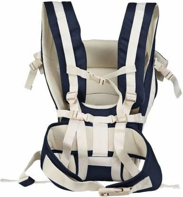 Auctimo_4-In-1_Adjustable_Baby_Carrier_Cum_Kangaroo_Bag/Honeycomb_Texture_Baby_Carry_Sling/Back/Front_Carrier_For_Baby_With_Safety_Belt_And_Buckle_Straps_Blue_Look_Baby_Carrier_Blue,_Front_Carry_Facing_In_Baby_Carrier_Blue,_Front_Carry_Facing_Out