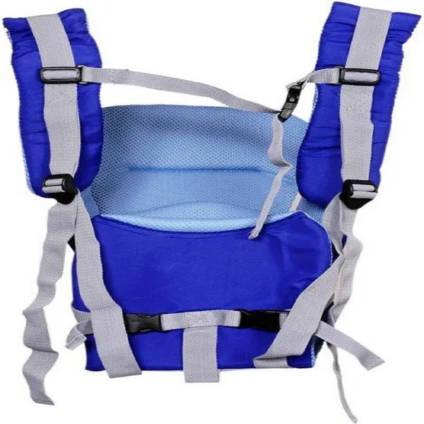 Hanu_Enterprises_Kids_4-In-1_Adjustable_Baby_Carrier_Cum_Kangaroo_Bag/Baby_Carry_Sling/Back/Front_Carrier_For_Baby_With_Safety_Belt_And_Buckle_Straps_Blue_Baby_Carrier_Blue,_Front_Carry_Facing_Out