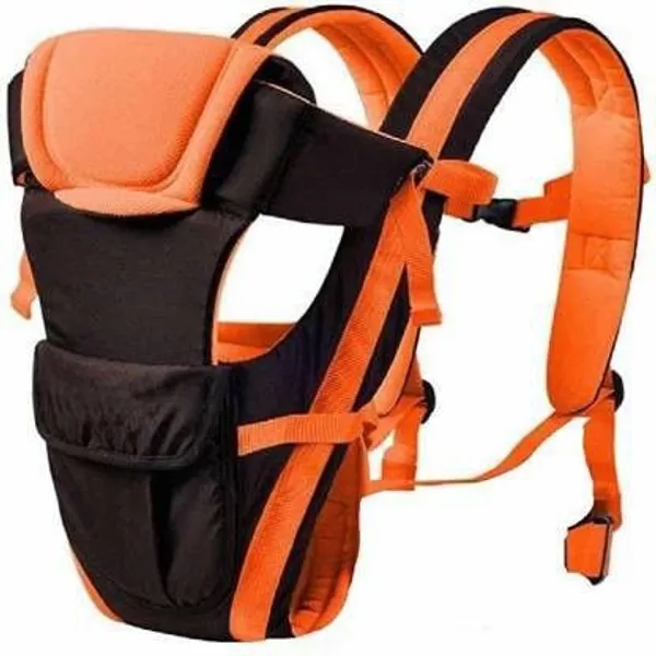Chicbunny_Baby_Front_Carrier_Shoulder_Belt_,_Cuddler_Kids_Facing_In_And_Out_Position,_Sling_Backpack_Baby_Holding_Strap_Adjustable_Carry_Bag_Baby_Carrier_Orange,_Front_Carry_Facing_Out