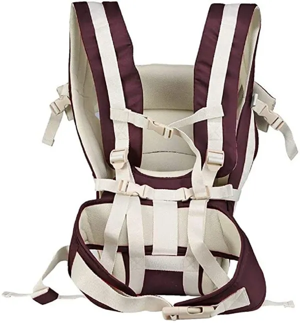 Nestra_Baby_Carrier_Shoulder_Belt_Backpack_Baby_Holding_Strap_Adjustable_Carry_Bag_Baby_Carrier_Pink,_Front_Carry_Facing_In