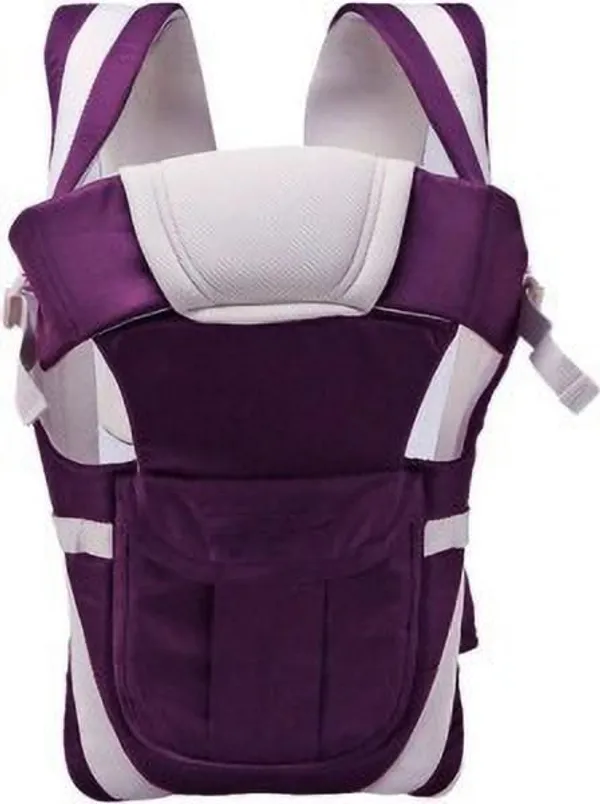 Bmtoys_Purple_Bmtoysbaby_Cuddler,Carrier_Baby_Carrier_Purple,_White,_Back_Carry