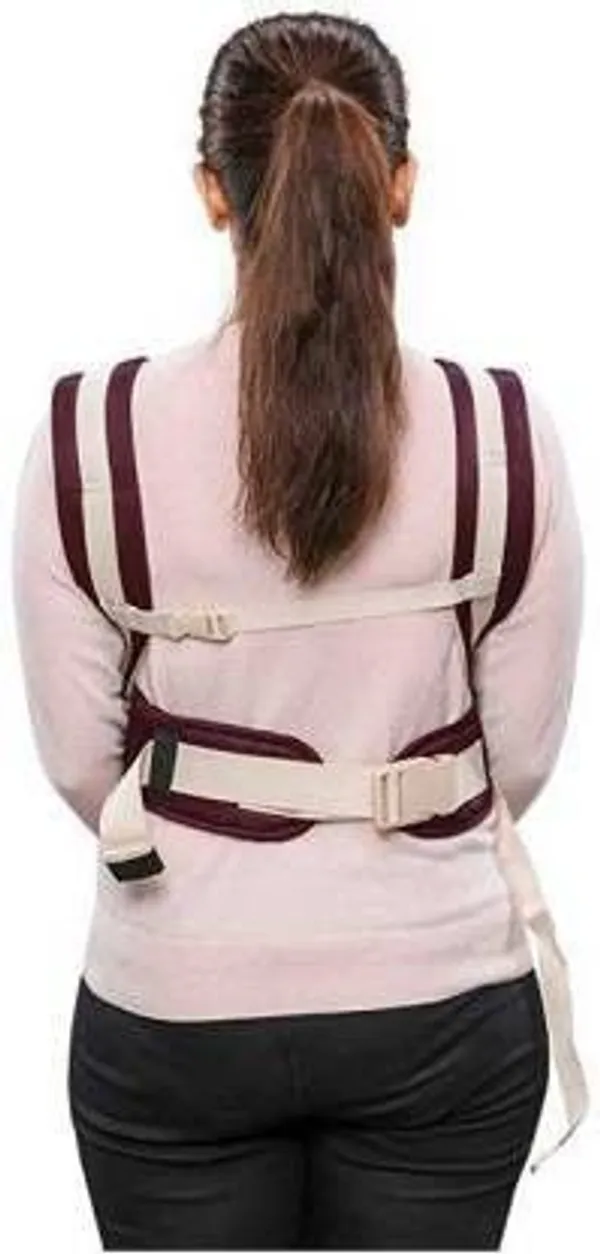 Bmtoys_Purple_Bmtoysbaby_Cuddler,Carrier_Baby_Carrier_Purple,_White,_Back_Carry