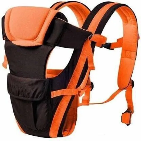Woocute_Baby_Front_Carrier_,_Cuddler_Kids_Facing_In_And_Out_Position,_Strap_Adjustable_Baby_Carrier_Orange,_Front_Carry_Facing_Out