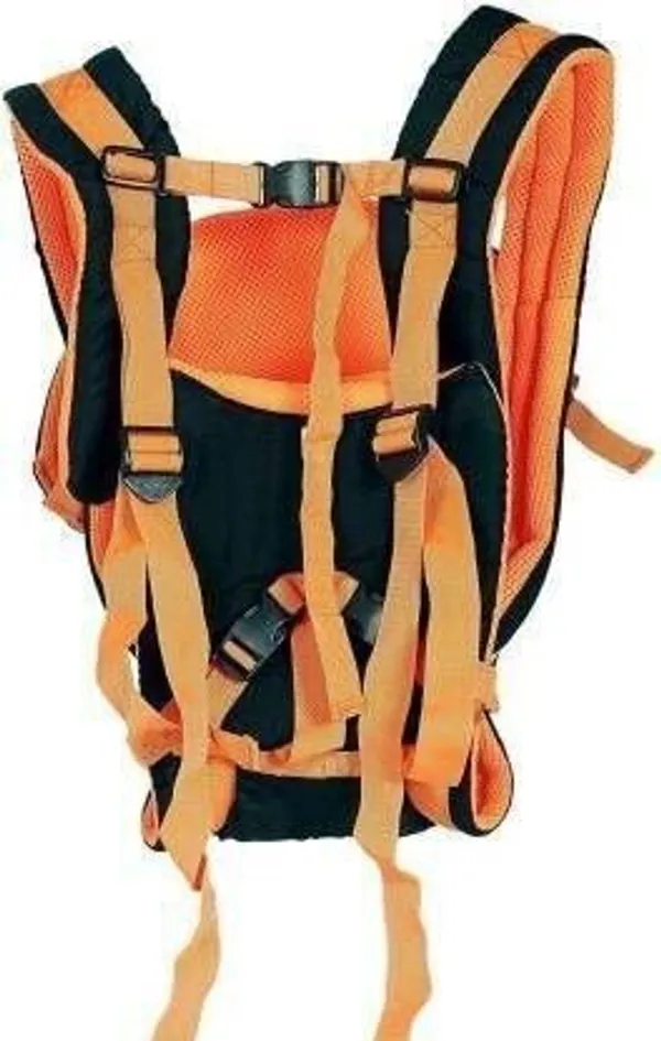 Woocute_Baby_Front_Carrier_,_Cuddler_Kids_Facing_In_And_Out_Position,_Strap_Adjustable_Baby_Carrier_Orange,_Front_Carry_Facing_Out
