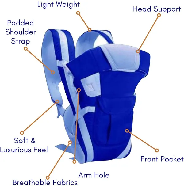 Carryx_Baby_Carrier_Bag_For_0_To_2_Years,_4-In-1_Position,_Soft_&_Comfortable_Baby_Carrier_Royal_Blue,_Front_Carry_Facing_In