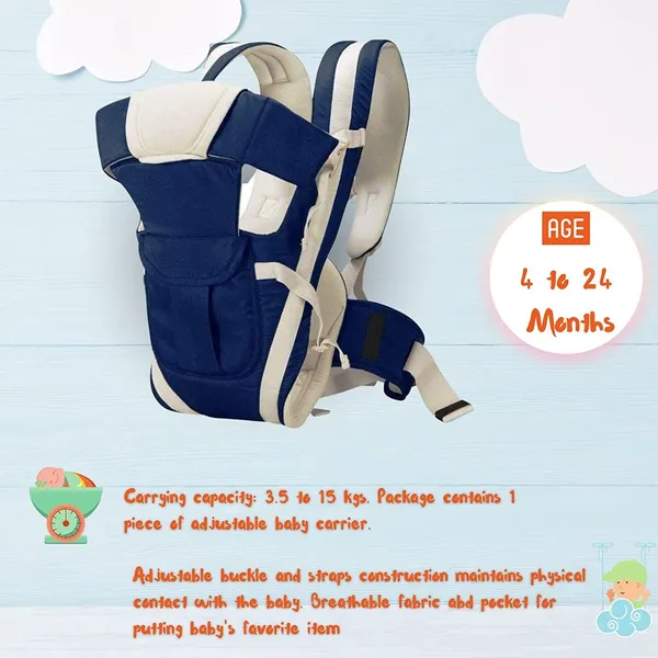 Carryx_Baby_Carrier_Bag_For_0_To_2_Years,_4-In-1_Position,_Soft_&_Comfortable_Baby_Carrier_Navy_Blue,_Front_Carry_Facing_In