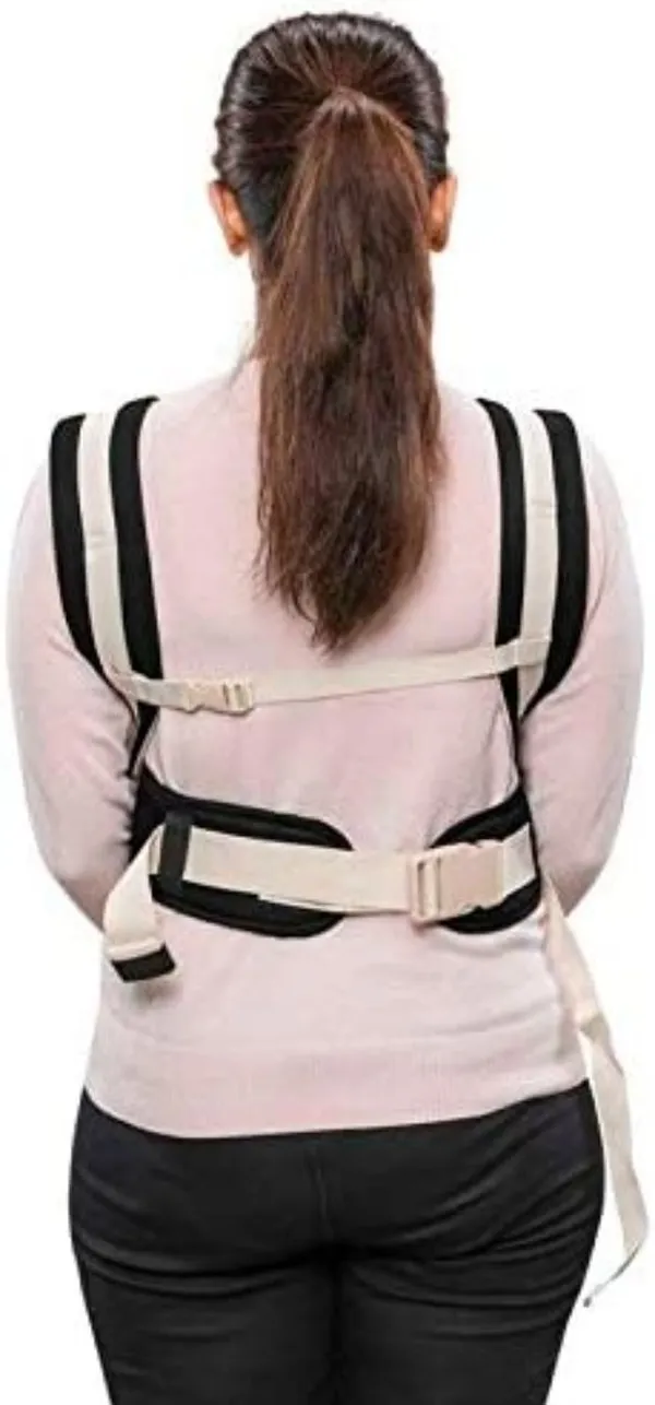Vi_International_Adjustable_Hands-Free_4-In-1_Baby_Carrier_Bag_Baby_Carrier_Navy_Blue,_Front_Carry_Facing_In