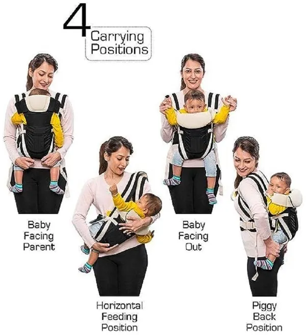 V_N_International_Baby_Carrier_4_In_1_Position_With_Comfortable_/_Carry_Bag_/_Head_Support_Baby_Carrier_Royal,_Front_Carry_Facing_In