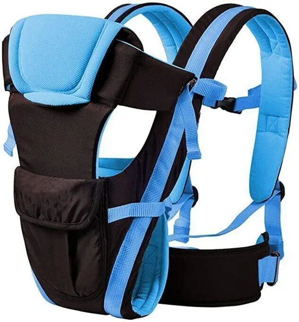 V_N_International_Baby_Carrier_4_In_1_Position_With_Comfortable_/_Carry_Bag_/_Head_Support_Baby_Carrier_Firozi,_Front_Carry_Facing_In