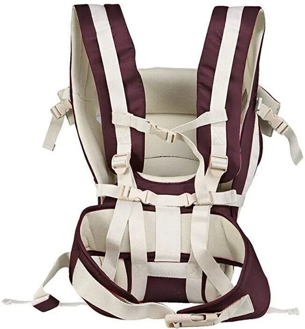 V_N_International_Baby_Carrier_4_In_1_Position_With_Comfortable_/_Carry_Bag_/_Head_Support_Baby_Carrier_Purple,_Front_Carry_Facing_In