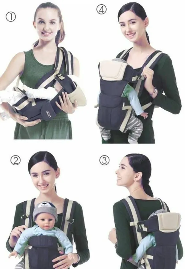 Alwaysup_Baby_Carry_Bags_For_0_To_2_Years_|_With_Safety_Belt_&_Buckle_Straps_Baby_Carrier_Multicolor,_Front_Carry_Facing_Out