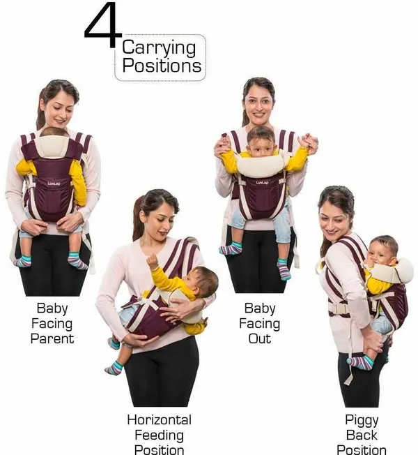 Boldpick_Adjustable_Baby_Carrier_Bag_Front_Carry_Facing_Out_Baby_Carrier_Baby_Carrier_Baby_Carrier_Purple,_Front_Carry_Facing_Out