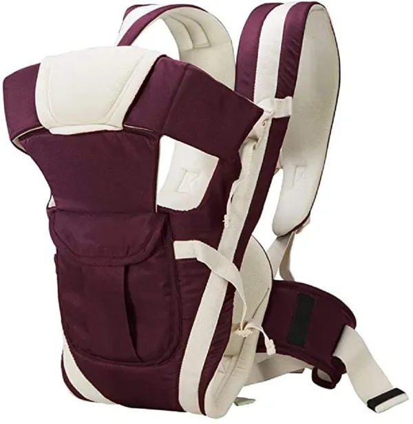 Alwaysup_4-In-1_Adjustable_Baby_New_Carrier_Cum_Kangaroo_Bag/Honeycomb_Texture_Baby_Carrier_Blue,_Front_Carry_Facing_Out