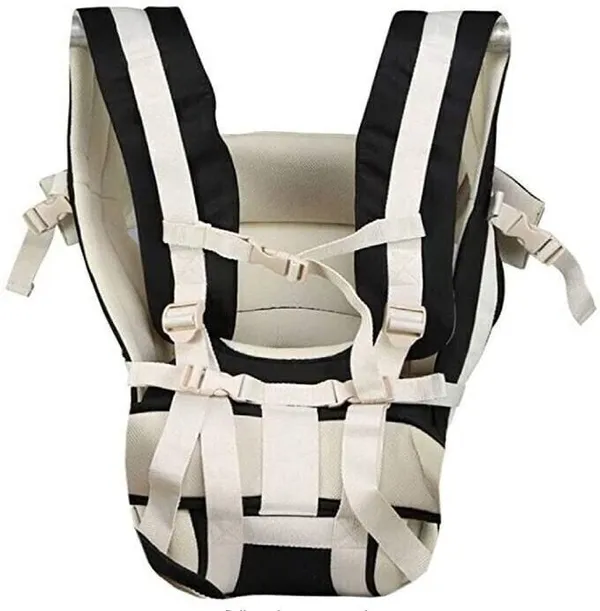 Atharv_Enterprises_Kids_4-In-1_Adjustable_Baby_Carrier_Cum_Kangaroo_Bag/Honeycomb_Texture_Baby_Carry_Sling/Back/Front_Carrier_For_Baby_With_Safety_Belt_And_Buckle_Straps_Baby_Cuddler_Multicolor,_Front_Carry_Facing_Out