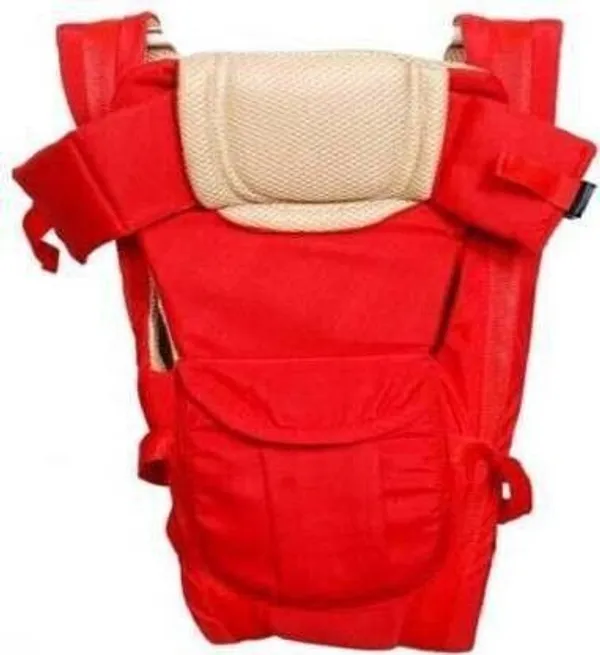Souxe_Baby_Carrier_With_Cotton_Fabric,_For_5_To_17_Months,_Max_Weight_Up_To_17_Kgs_Baby_Carrier_Red,_Front_Carry_Facing_Out